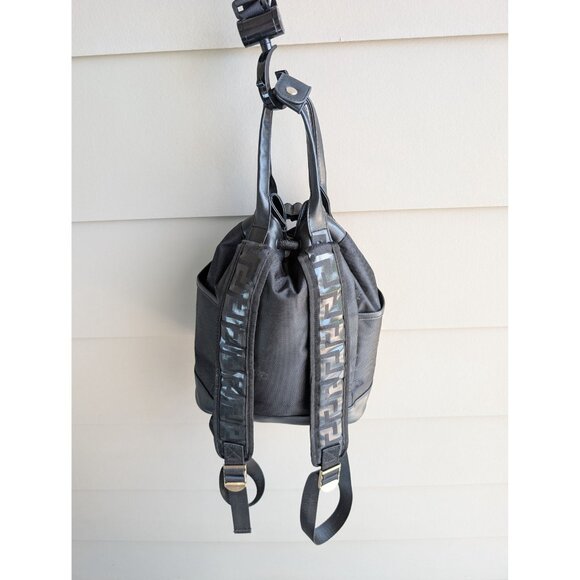 Versace Parfums Backpack Bag mini Black Drawstring - Picture 10 of 11
